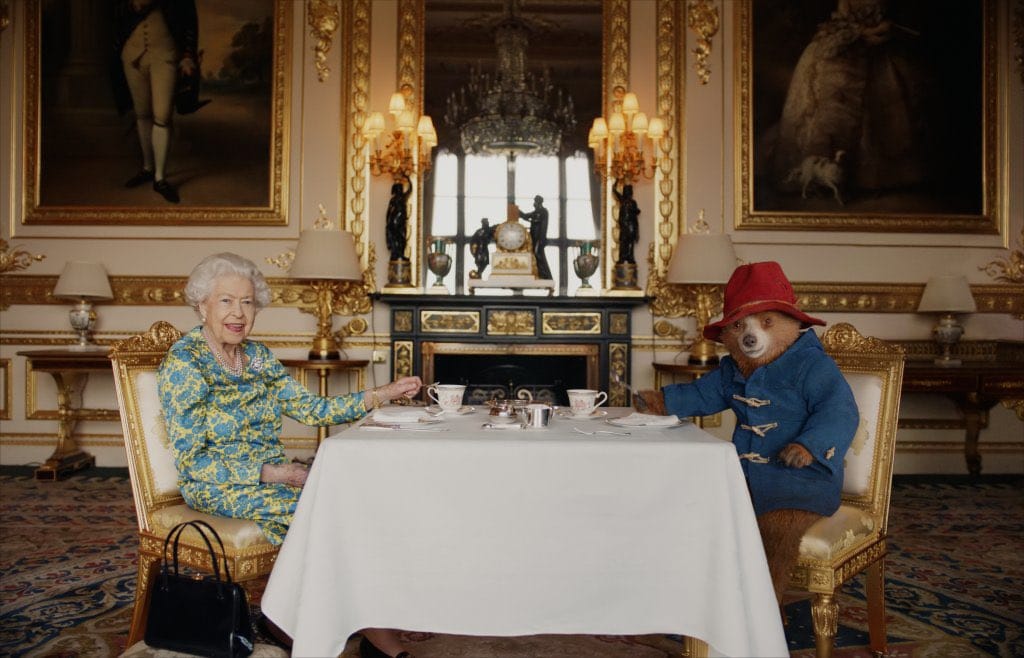 The Queen's appearance on screen alongside Paddington Bear is as unexpected as her turn with James Bond in 2012
