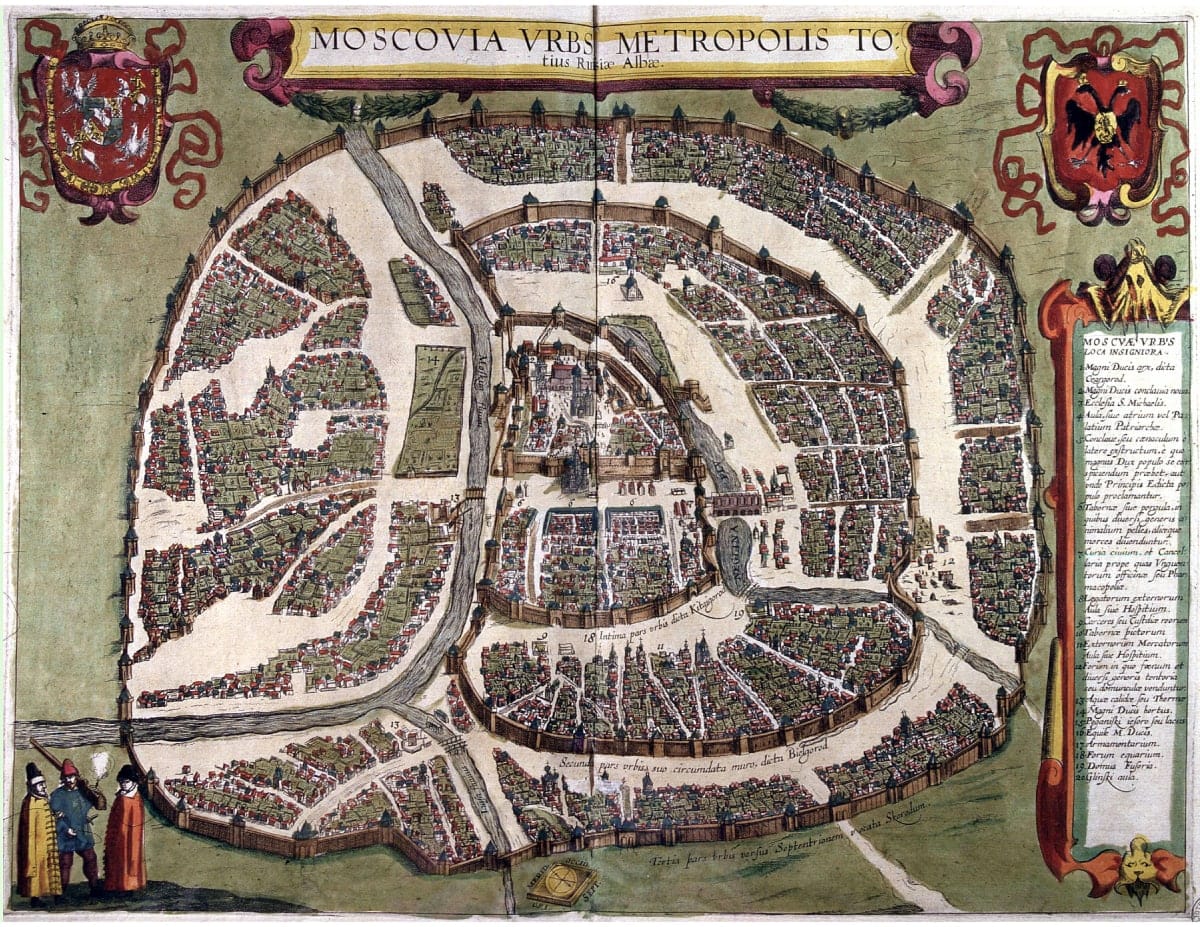 Le nom de Skorodom pour la ceinture de slobodas autour de Moscou avant le rempart de terre