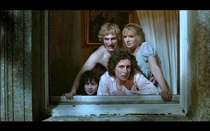 Ken Russell's "Gothic" is not merely very frightening, but very beautiful too