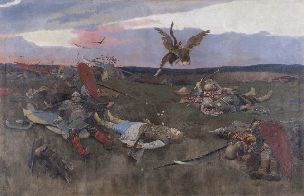 Viktor Vasnetsov, After Igor Svyatoslavich's Battle with the Polovtsians