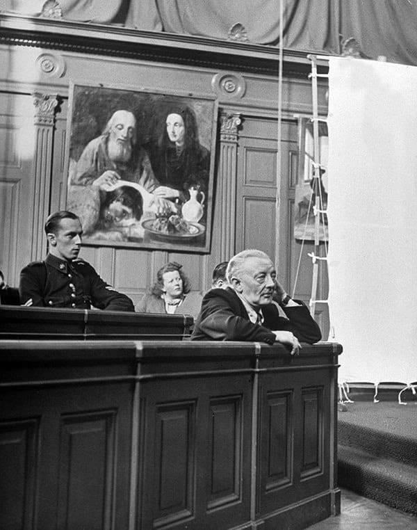 Van Meegeren sold a forged Vermeer to Göring and confessed to the forgery in 1947