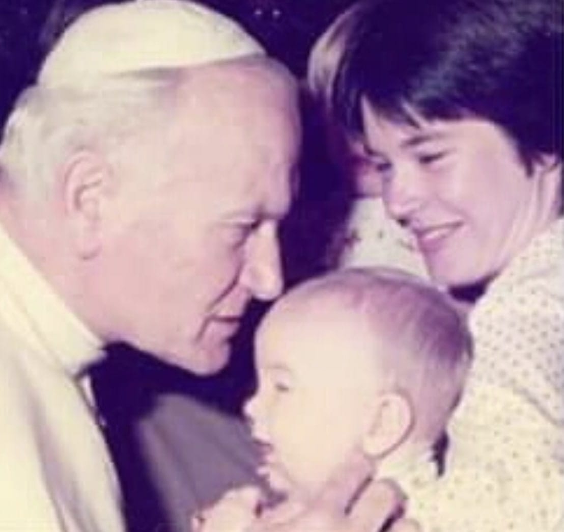 Edmund Waldstein, son of theologians, and the story of the kiss from Pope John Paul II