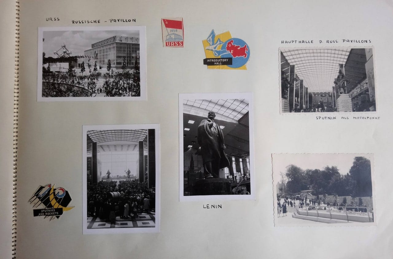 The Soviet Pavilion at the Brussels World Exhibition of 1958