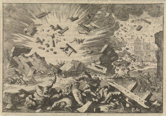 The Delft Gunpowder Explosion of 12 October 1654, in Which Carel Fabritius, Creator of the Legendary "Goldfinch", Perished