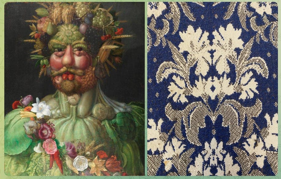 Pareidolia from Arcimboldo's portrait of Rudolf II to the divination of Natasha Rostova