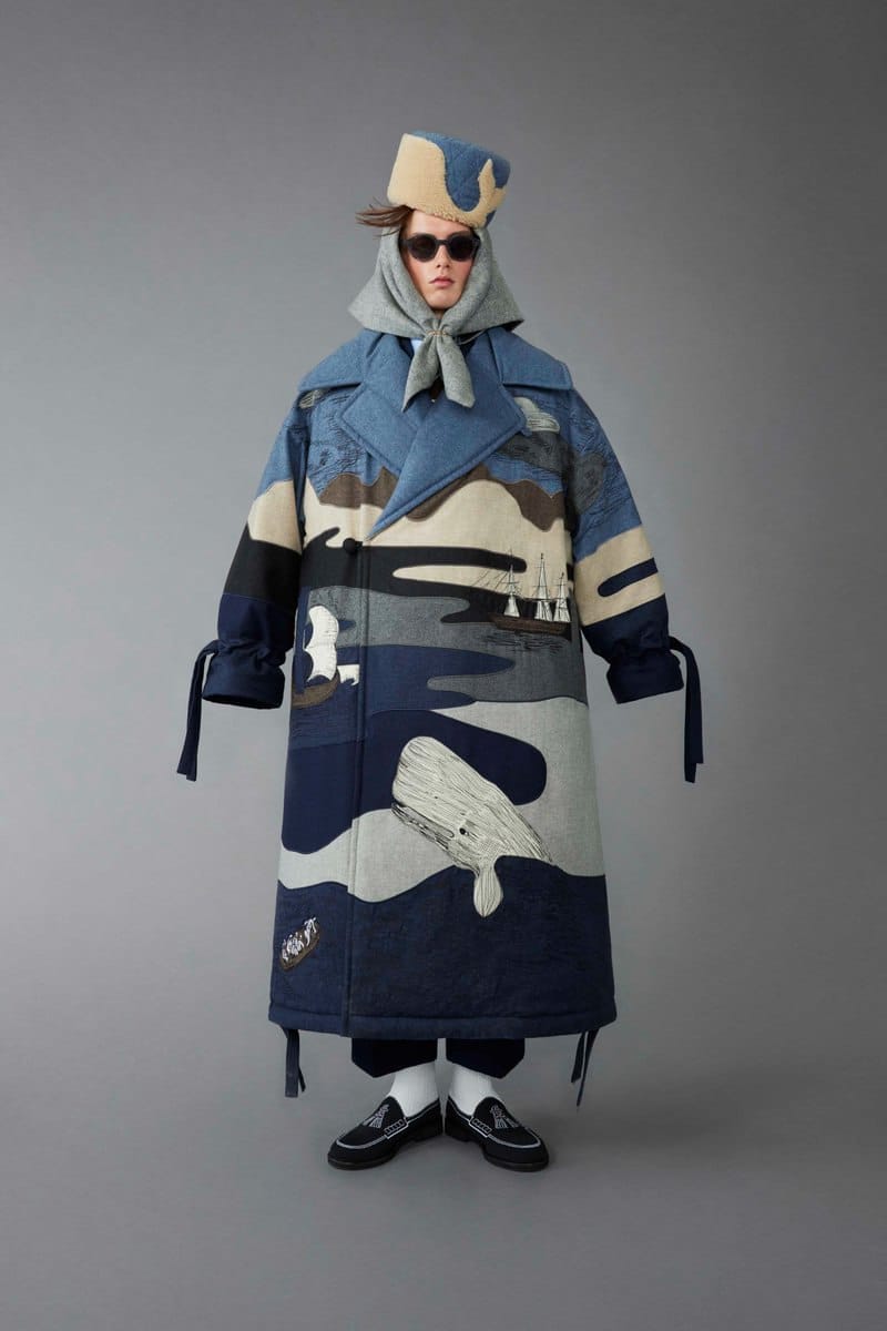 I have never worn a stitch of Thom Browne, but the collection inspired by the novel "Moby-Dick; or, The Whale" went straight to my heart 💎