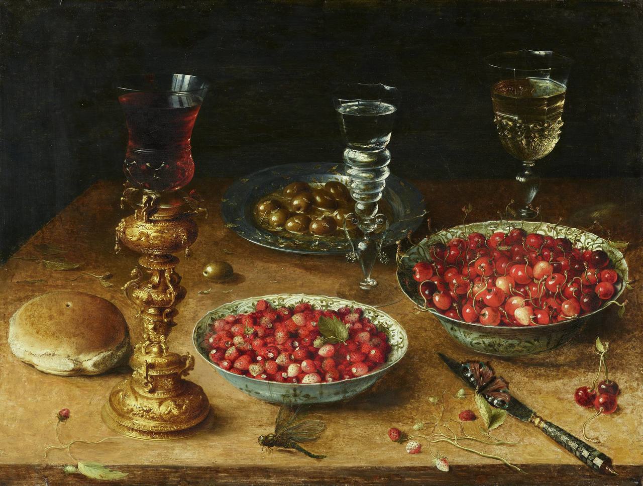 Still Life with Cherries and Strawberries
