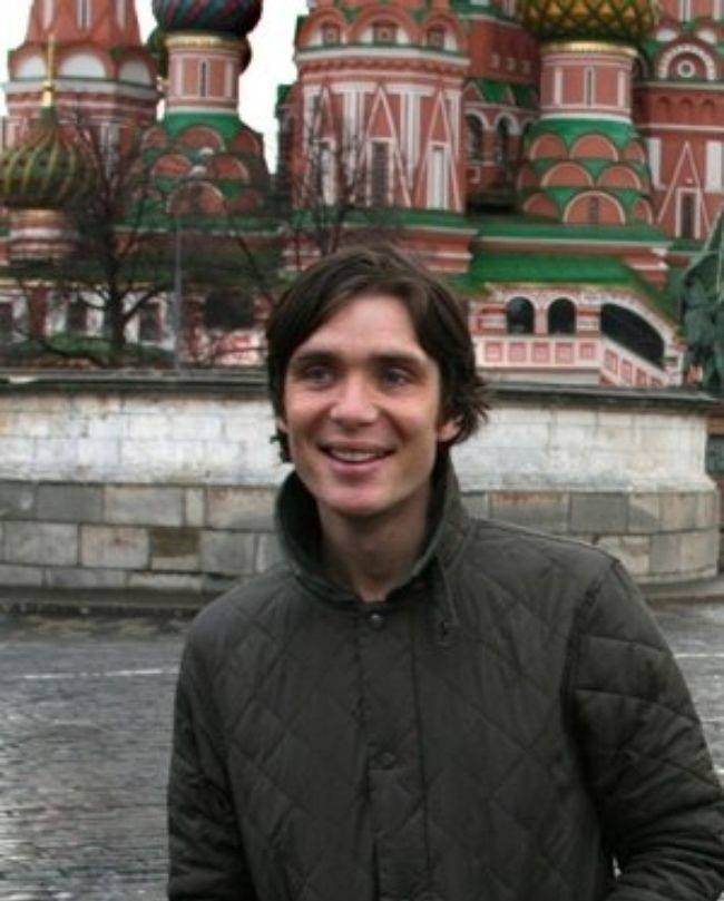 Киллиан Мерфи 2007 жылы «28 күннен кейін» фильмін түсіру кезінде Мәскеудегі Васильев түсуінде