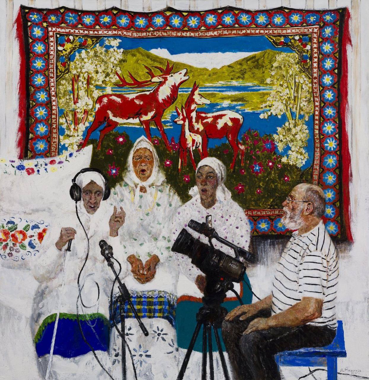 Russia in the Paintings of Dmitry Myasnikov 💙