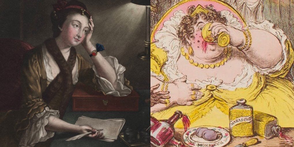 Comment se présentent les demoiselles éthérées des familles fortunées vs ce qu'elles sont en réalité.