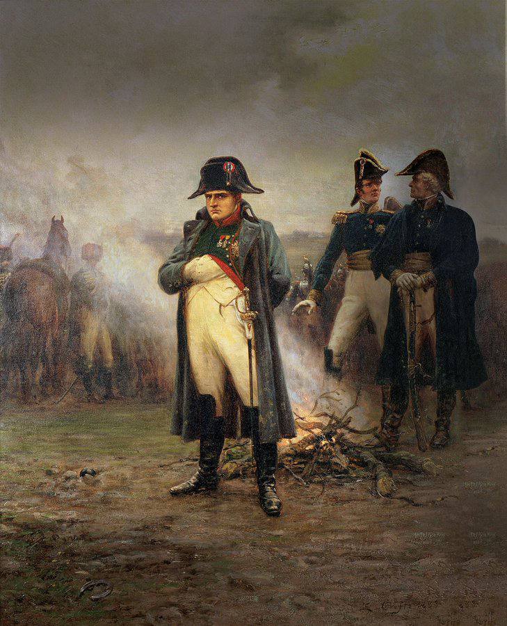 Napoleon, at about 168 cm, was taller than the average Frenchman and the average soldier, taller than his marshal André Masséna, than Admiral Nelson, Beethoven, Robespierre and Nicolas Sarkozy, and yet he remains in history a ruler of diminutive stature