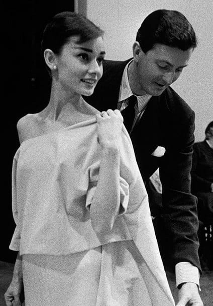 Hubert de Givenchy (1927–2018) and Audrey Hepburn (1929–1993)