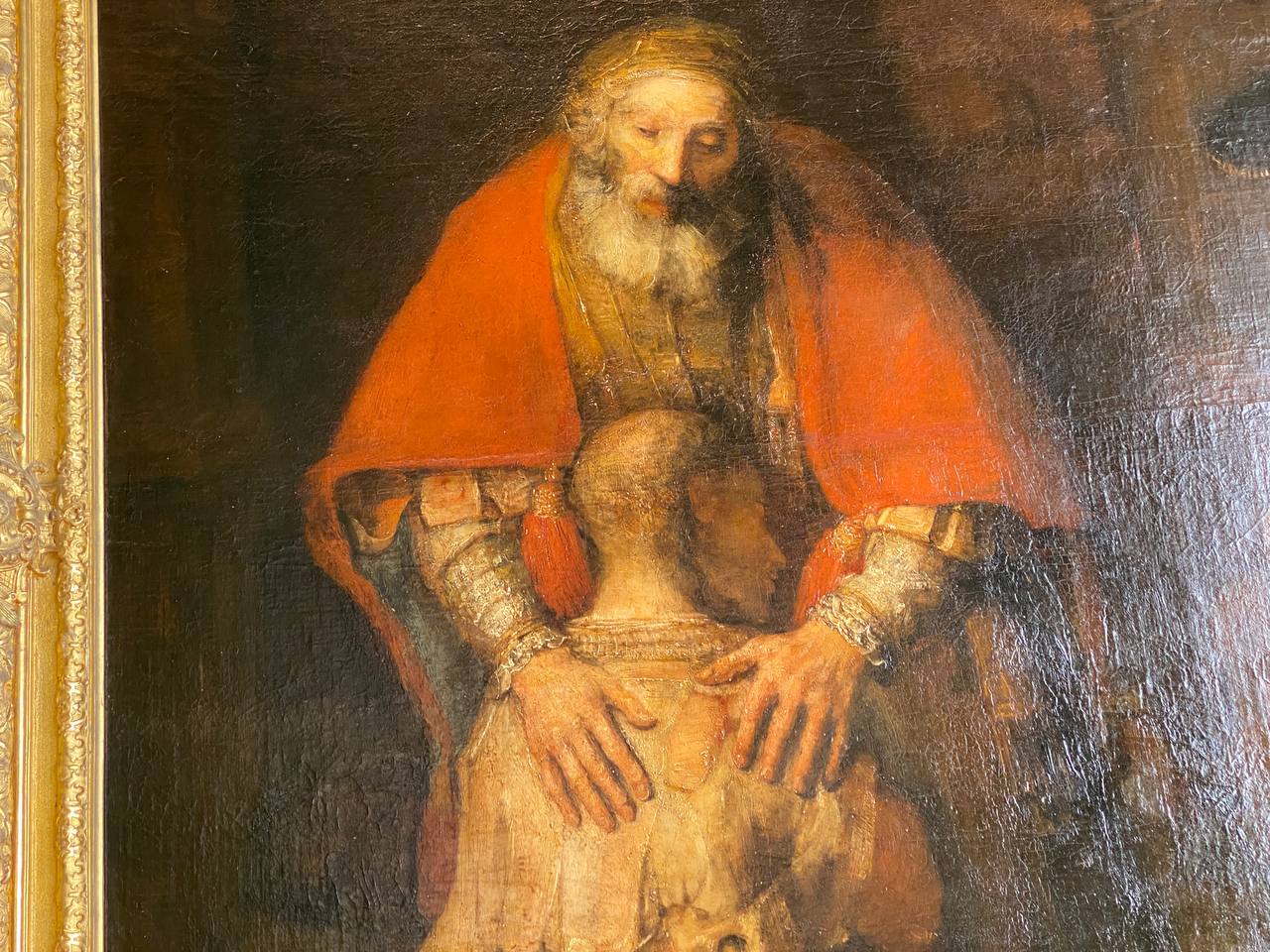 The Return of the Prodigal Son: one of Rembrandt's last paintings, one of the chief masterpieces of the Hermitage and one of the greatest canvases in human history