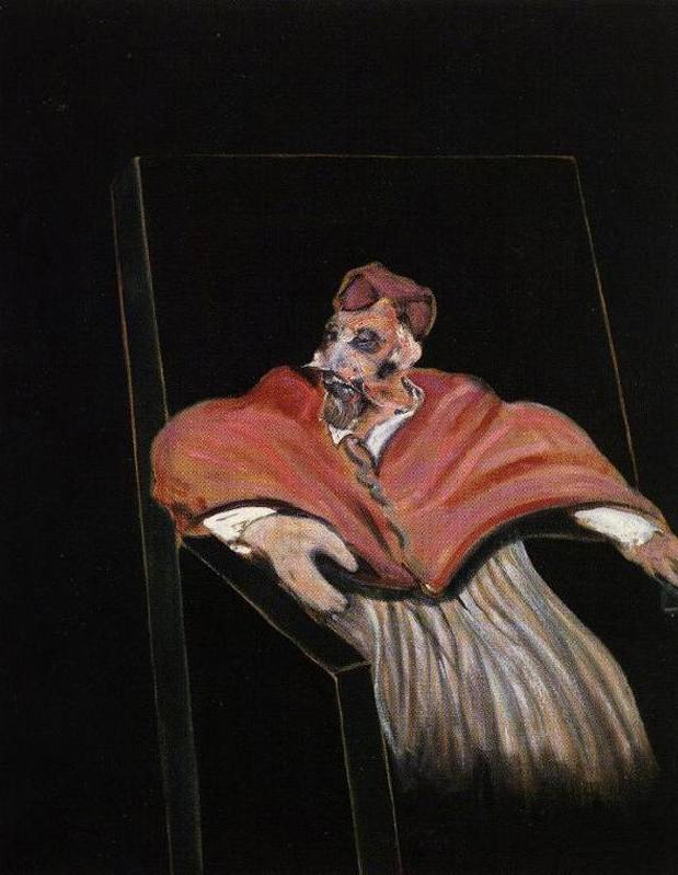 Francis Bacon, one of many interpretations of Velázquez's Portrait of Pope Innocent X
