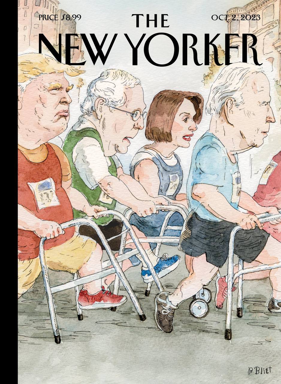 La couverture du dernier New Yorker