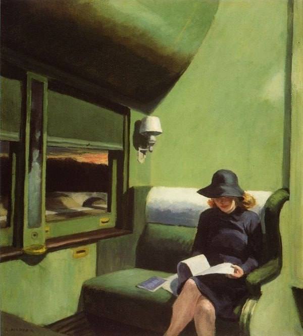Peintures de lecteurs illustrant un article de Bookmate sur les bienfaits de la fiction