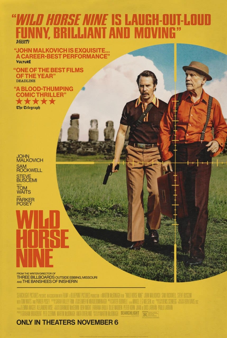 Martin McDonagh directs Wild Horse Nine, about CIA agents on Easter Island