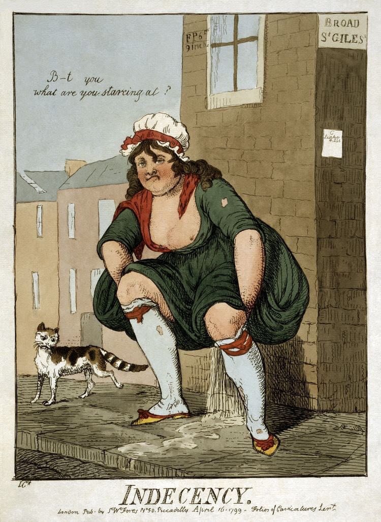 Непристойность, 1799