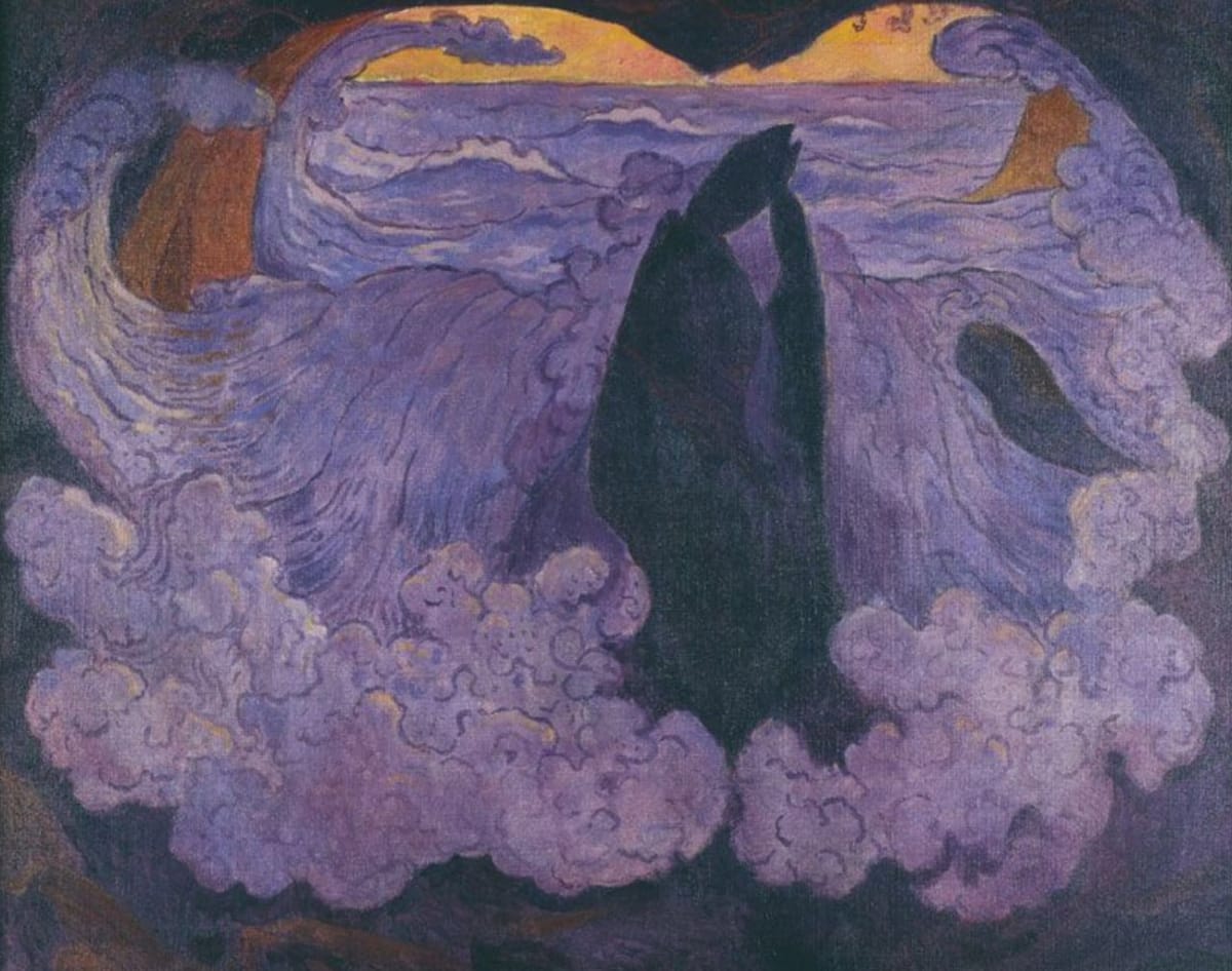 Фиолетовая волна, Жорж Лякомб, 1895 год