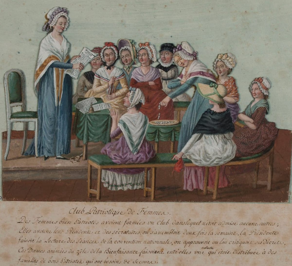 Женские политические клубы во Франции 1790-х годов и их деятельность