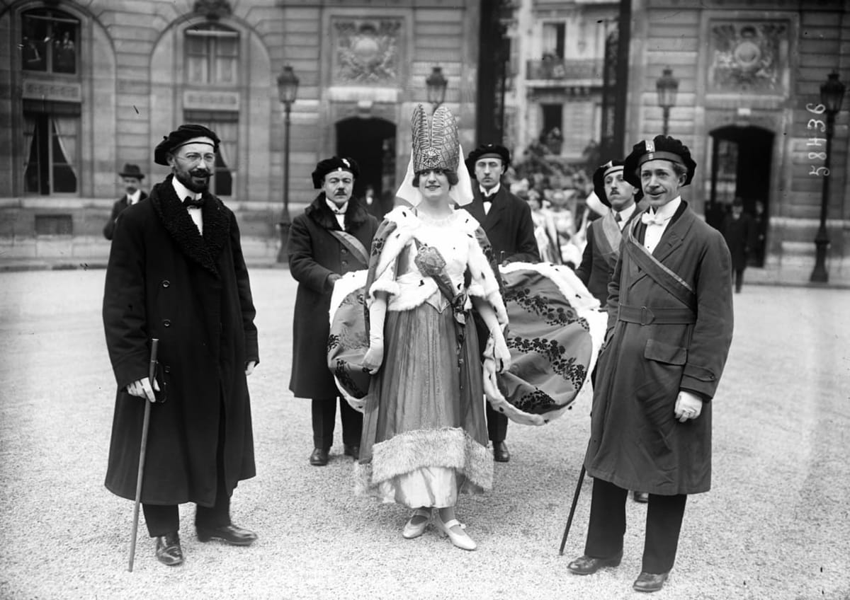 Ми-Карем во Франции: праздник прачек и выборы королев до 1930-х годов