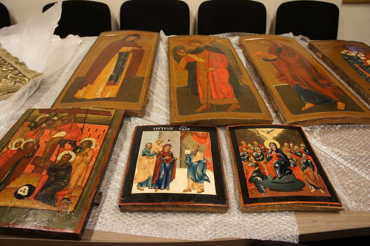 В Кирилло-Белозерский музей вернулись сорок предметов, в том числе семь икон XVII века