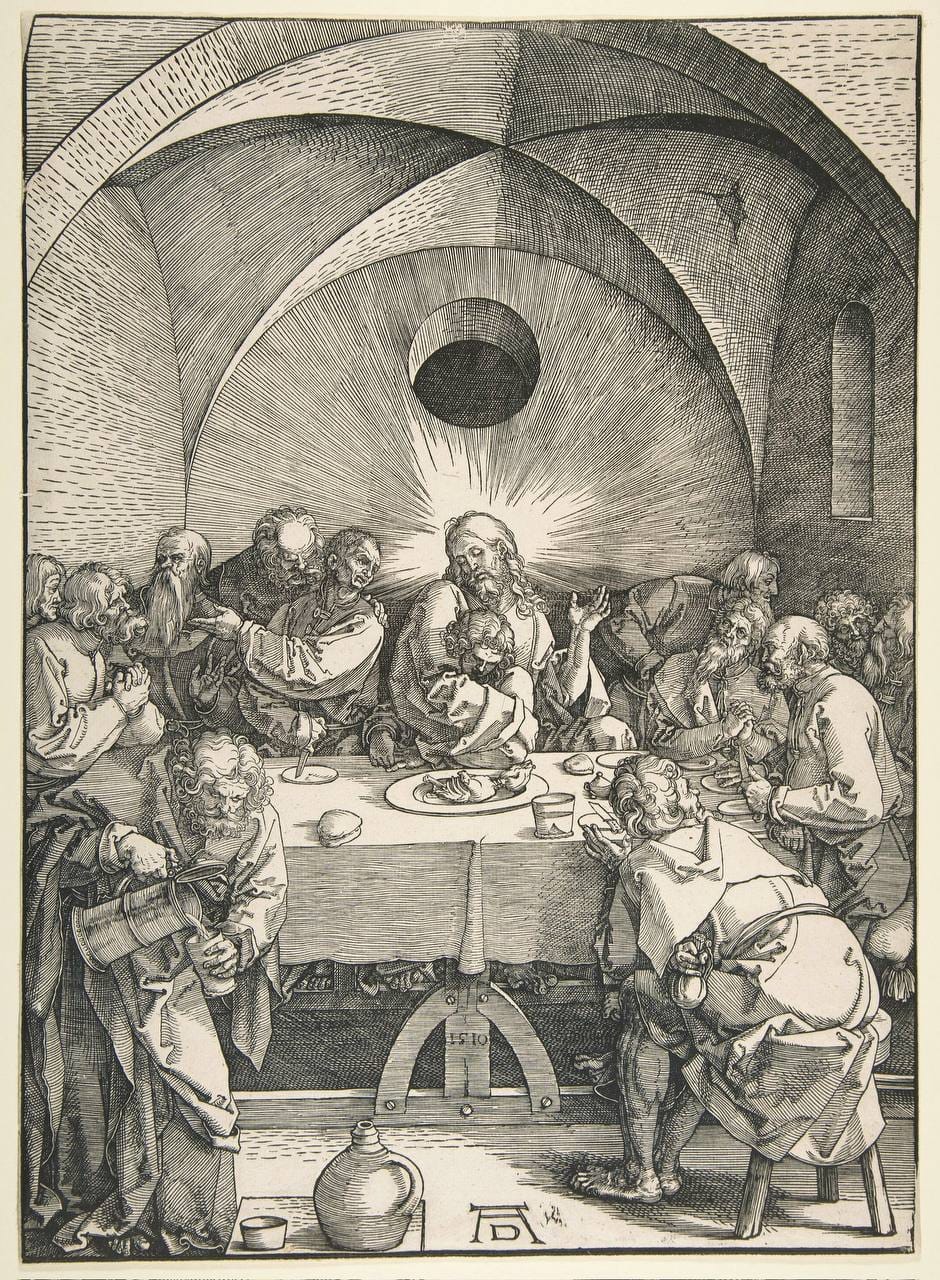 Тайная вечеря, Альбрехт Дюрер, 1510 г