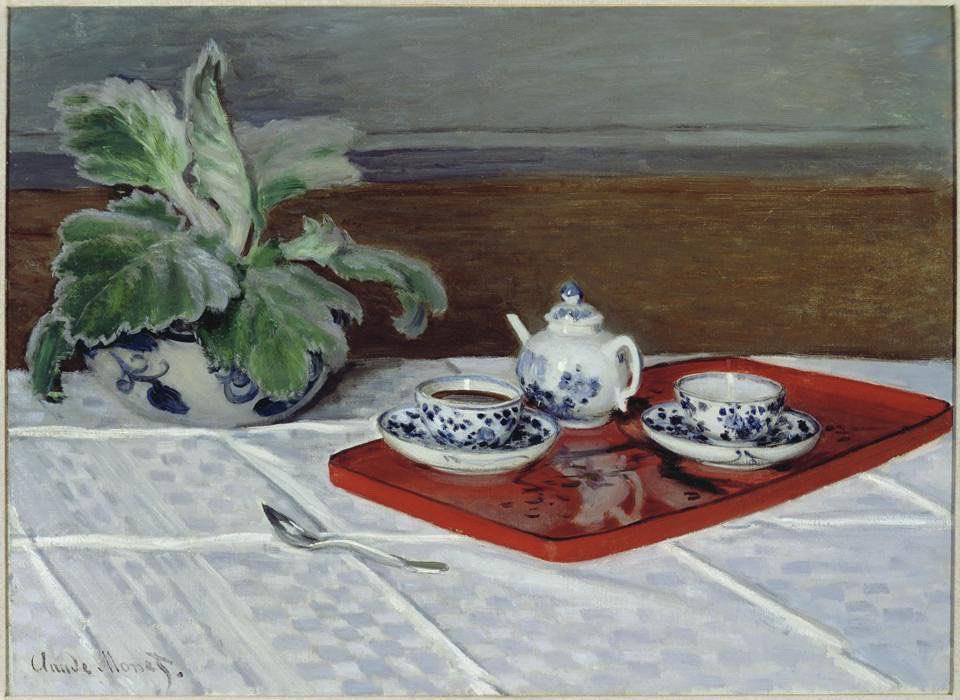 «Чайный сервиз» Клода Моне, 1872 год