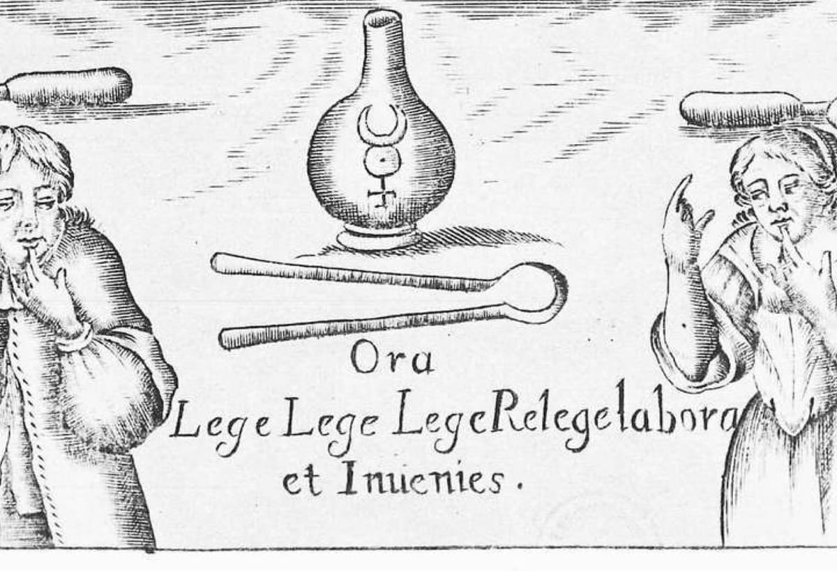 ORA, LEGE, LEGE, LEGE, RELEGE, LABORA ET INVENIES