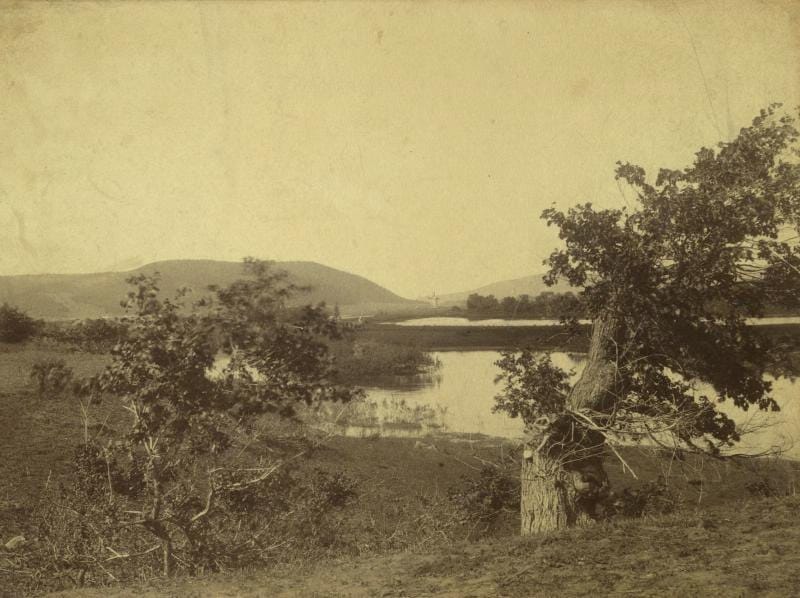 Жигулевские горы на Волге в 1880-1890-ее годы