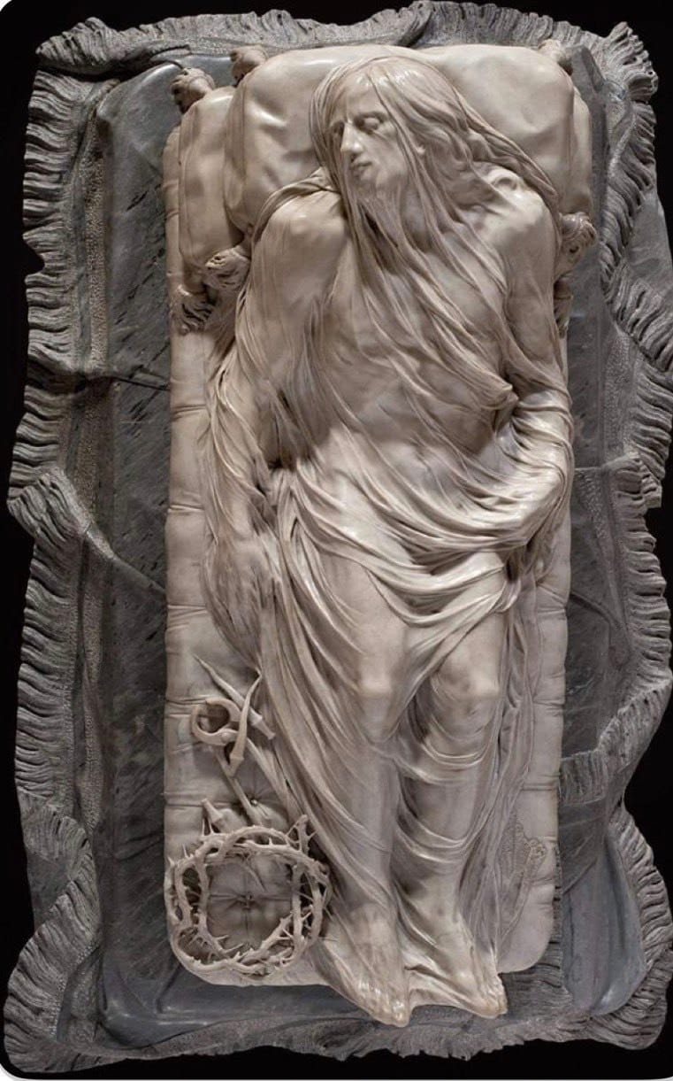 Христос под плащаницей, 1753 год