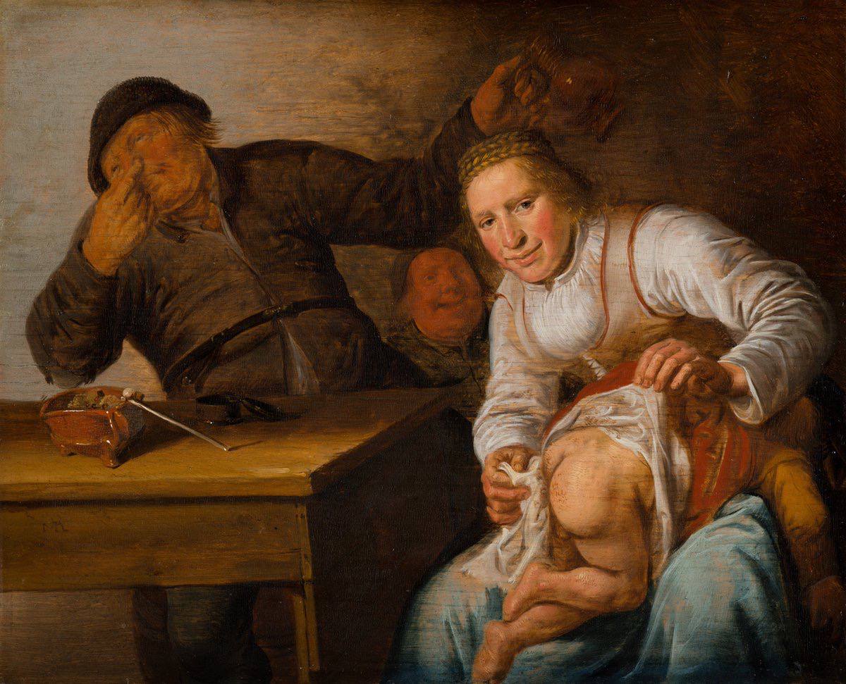 «Обоняние», Ян Минсе Моленар, 1637 год