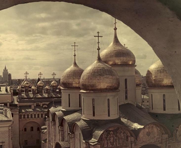 Купола Успенского собора