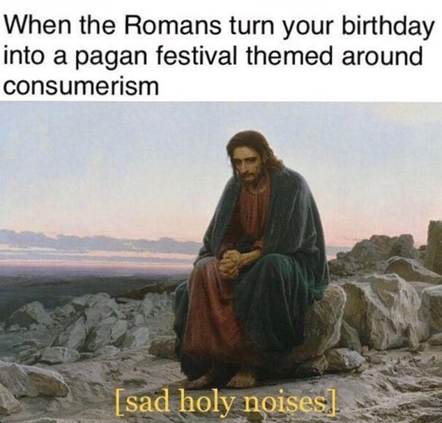 Не знаю как у вас, а у нас вместо праздничного настроения sad holy noises