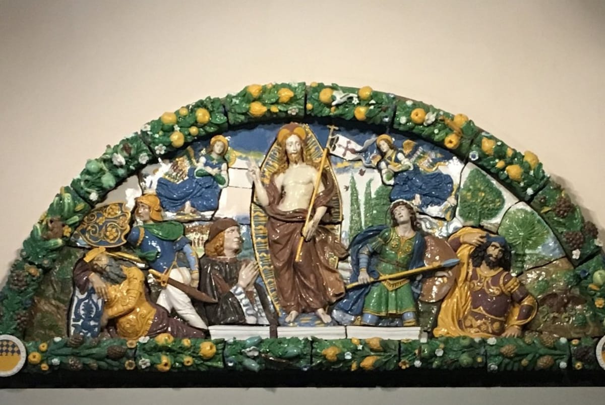 Воскресение, Джованни делла Роббиа, 1520-1525, Бруклинский музей