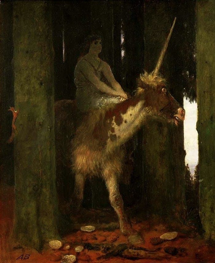 Спящий лес Арнольда Беклина 1885