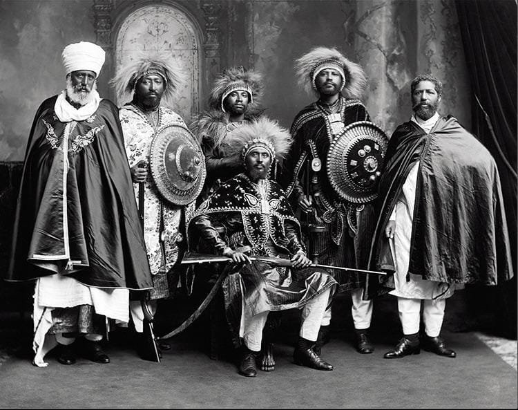 Эфиопская делегация на коронации Эдварда VII в 1902 году