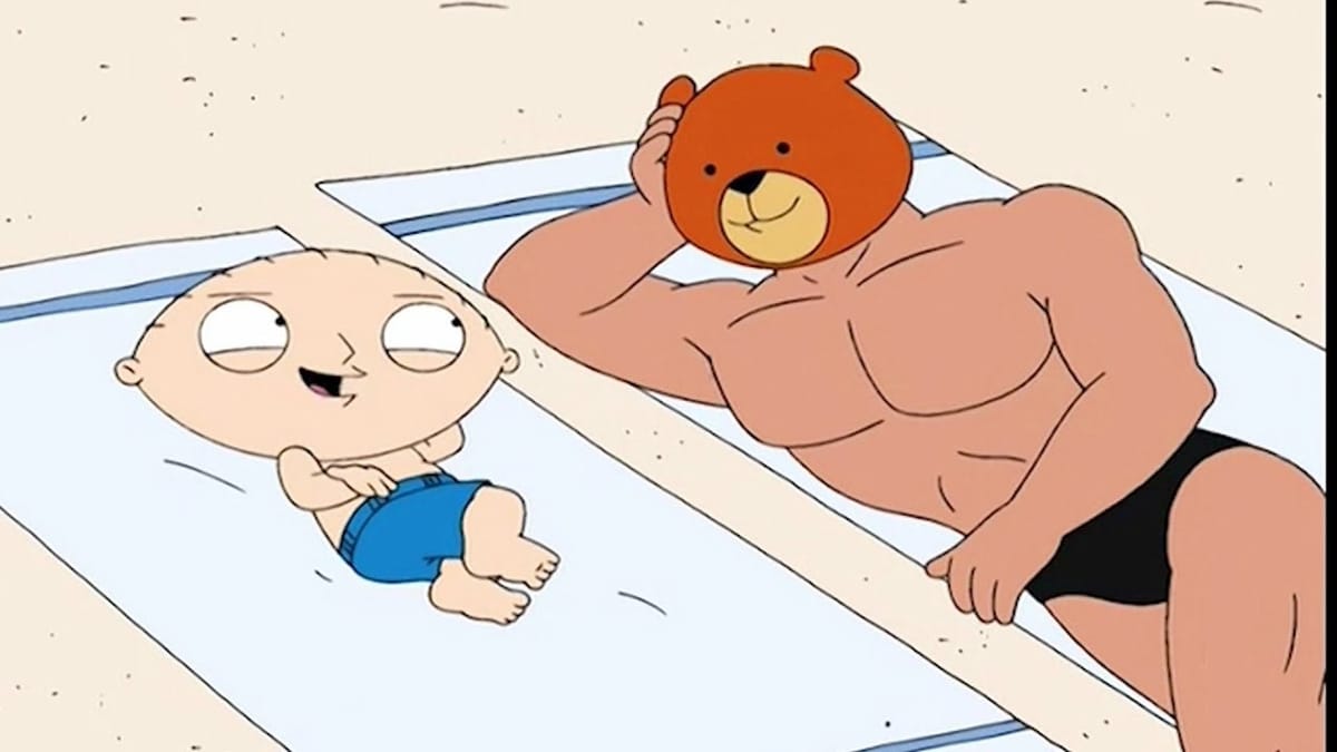 Помните Руперта, любимого мишку Стюи Гриффина из гениального шоу Family Guy?