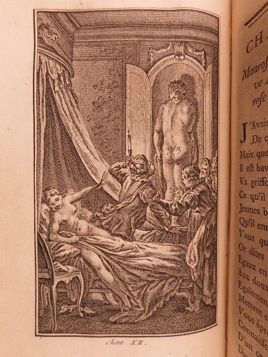 Гравюры из книги Вольтера "Орлеанская девственница", 1762