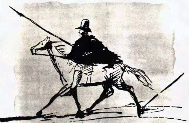 Рисунки Пушкина к «Путешествию в Арзум», 1829 год