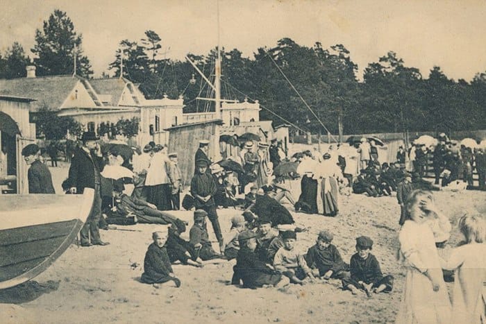 Терийокский пляж (Зеленогорск) 1907–1913 годы