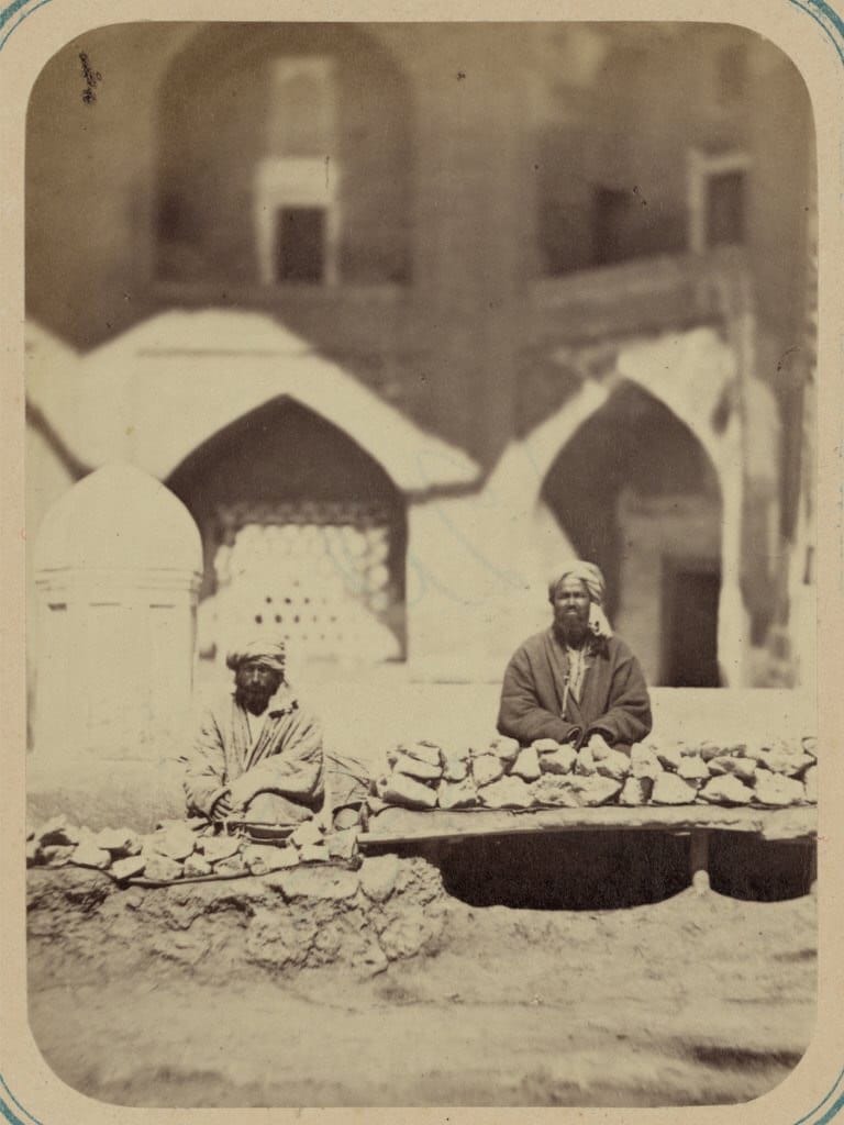 Торговцы солью в Самарканде, 1870 год