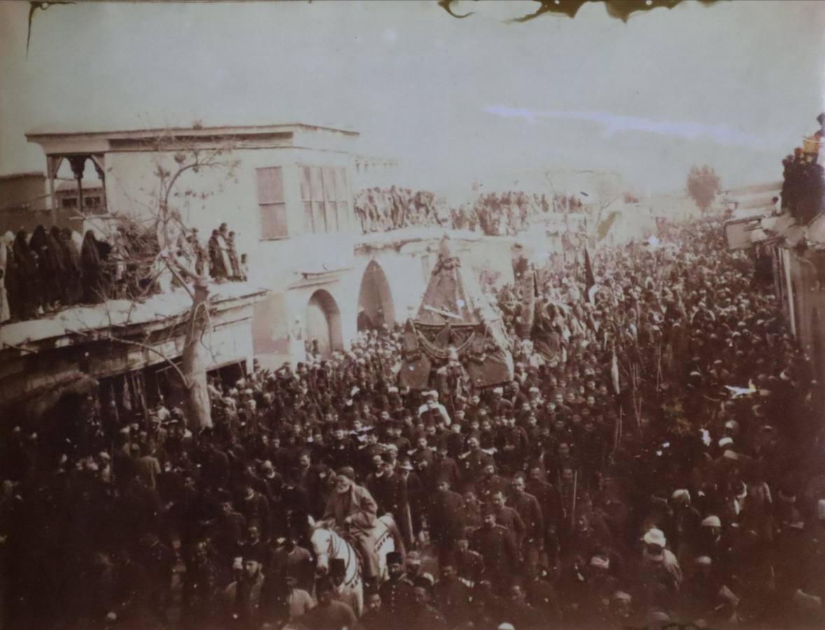 Прибытие в Дамаск полка Сурре (Surre Alayı'nın), доставляющего подарки от османских султанов для Мекки и Медины