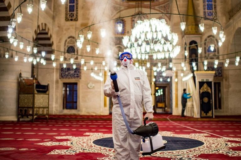 В Турции дезинфецируют помещения Комплекса Кылыч Али-паши и собора Святой Софии