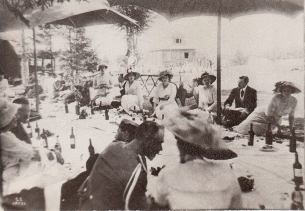 Пикник, фотография конца XIX в