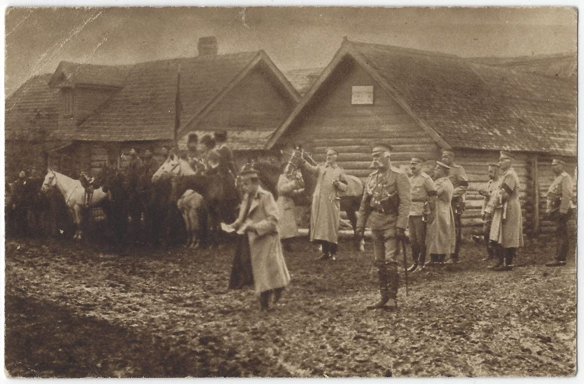 Великий Князь Николай Николаевич на маневрах, 1913
