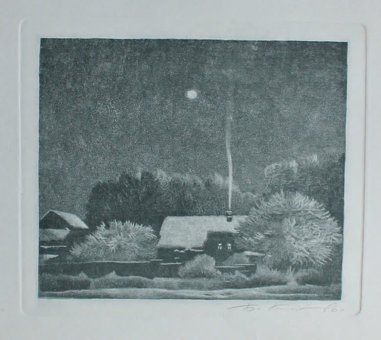 Зимняя ночь, 1986