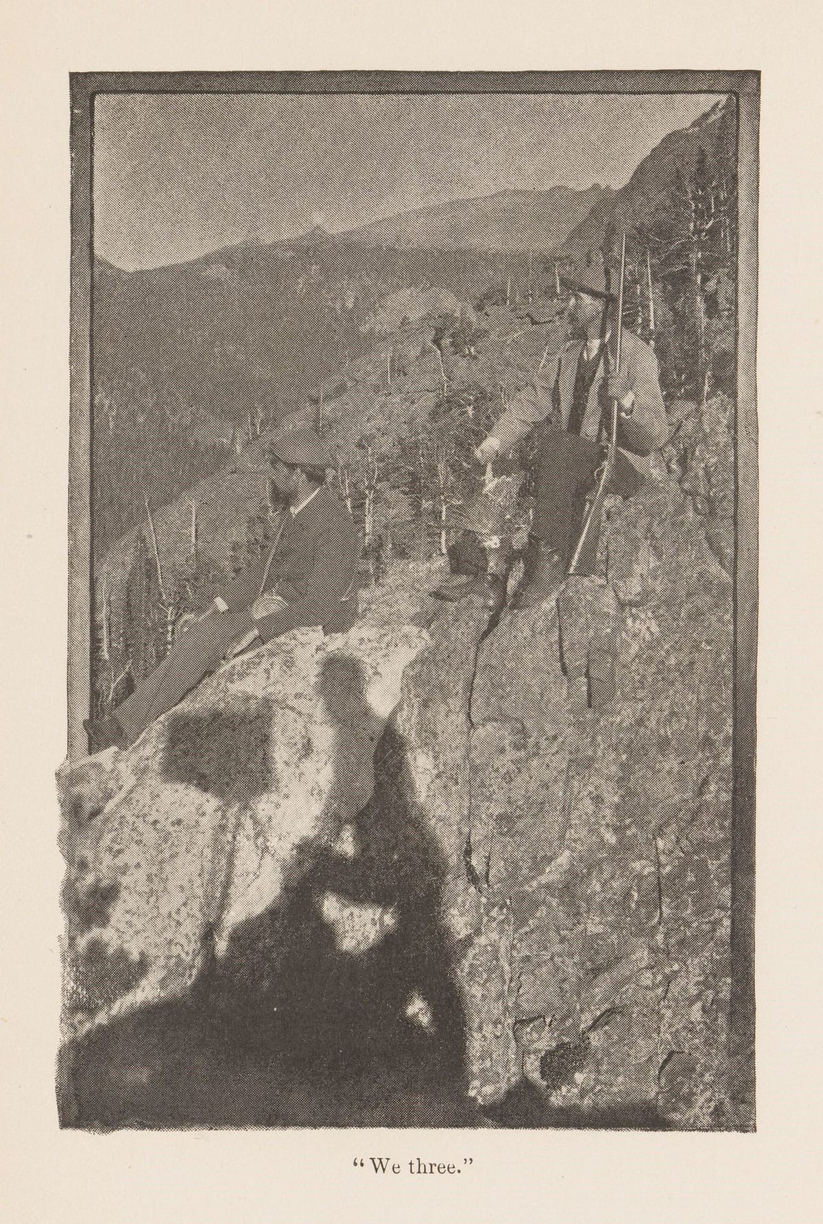 "We three", 1885-1890