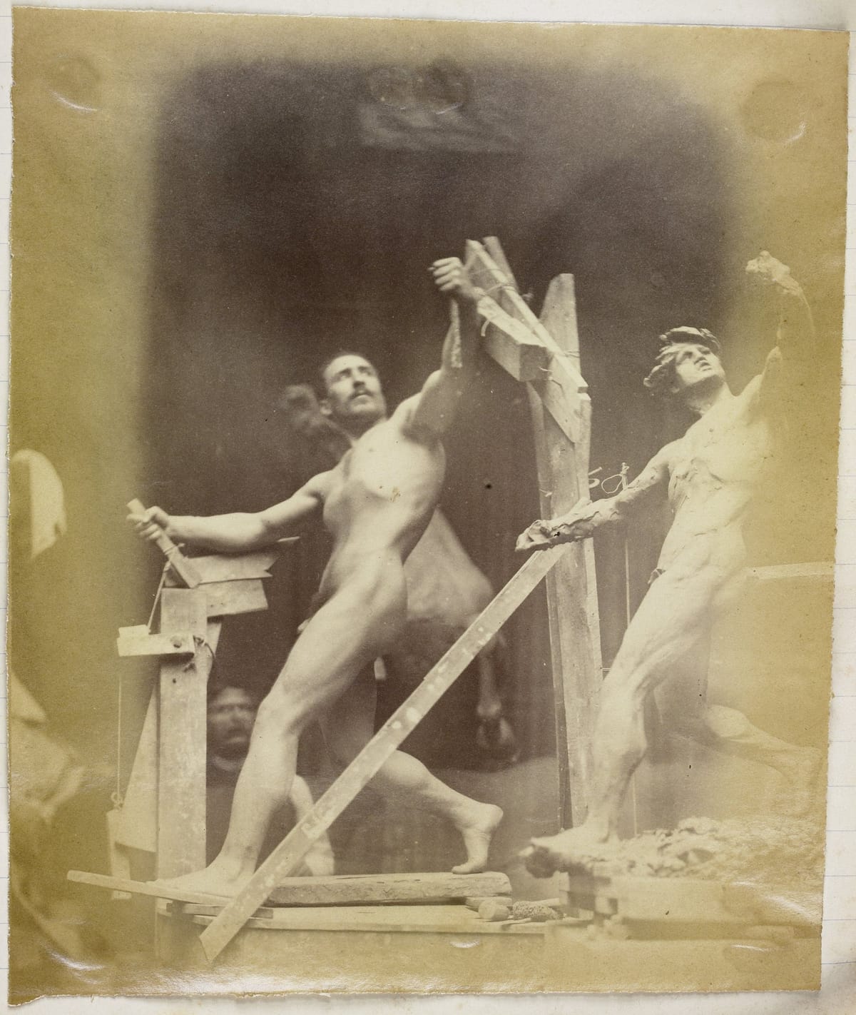 В мастерской Жака де Лаланга, Брюссель, 1883-1914