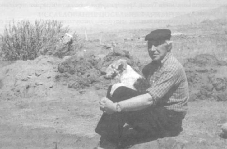 На фото - археолог, историк, востоковед Анатолий Максимилианович Мандельштам (1920-1983)